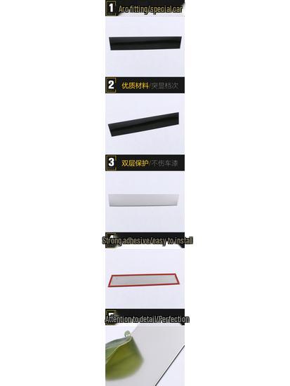 Ankai Stainless Steel Upper Console Trim for 2020 Viloran
