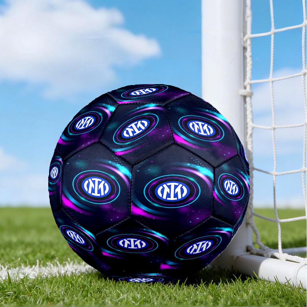 Mi-lan FC Emblem Printed No. 5 Soccer Balls, High-Quality, Anti-Slip, Protective Football, A Unique Gift , Birthdays, Christmas Gifts