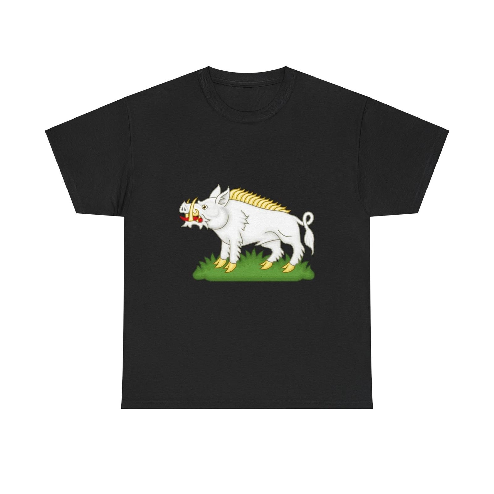 Значок Белого Кабана Ричарда III - Футболка 2XL