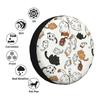 [§miyo] Spare Tire Cover for Cars, Compatible with 14, 15, 16, 17 Inches, Compatible