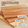 1/3 Pieces Minimalist Wooden Cutting Board Multi-Functional Serving Board  Cutting Fruit