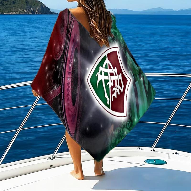 Flumi-nense Mandala Pattern Printed Beach Towel, Super Soft Microfiber, Perfect Gift Birthday, for Pool, Beach, Travel, for family and friends