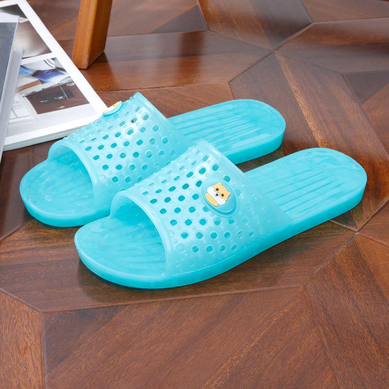 Dam sommar kristall geléslippers - Halkfria bekväma mjuka sulor för hem och bad