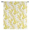 Yellow Flower Watercolor Leaves Sheer Curtains For Living Room Bedroom Tulle Curtain For Kitchen Voile Curtain Blind Panels