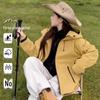 Men's & Women's 3-in-1 Fleece-Lined Waterproof Windproof Jacket Set for Outdoor Mountaineering
