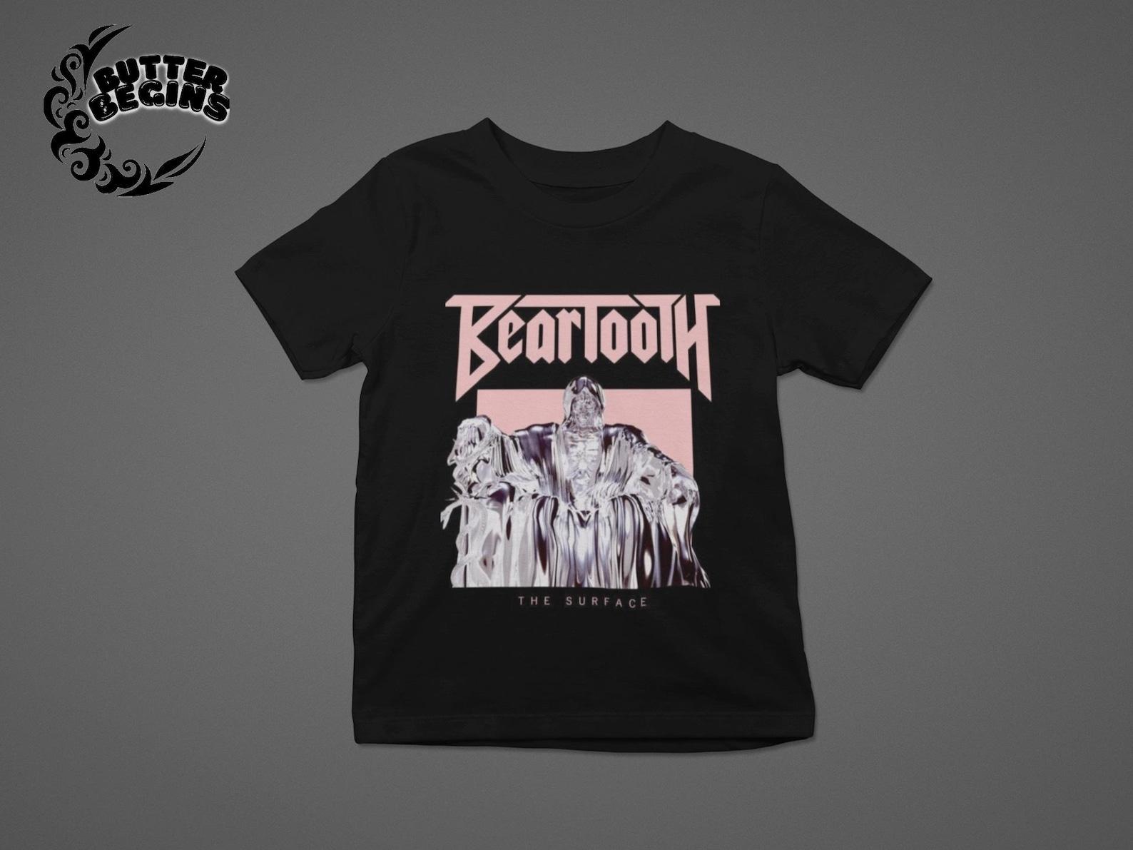 Beartooth T-Shirt, Metal Rock Band Music Merch Shirt, Retro 90s Personalized Casual T-Shirt S