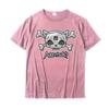 Aggretsuko Skull And Crossbones Tee Shirt Cotton Tops Shirts Funny Funky Normal Top TShirts Happy New Year