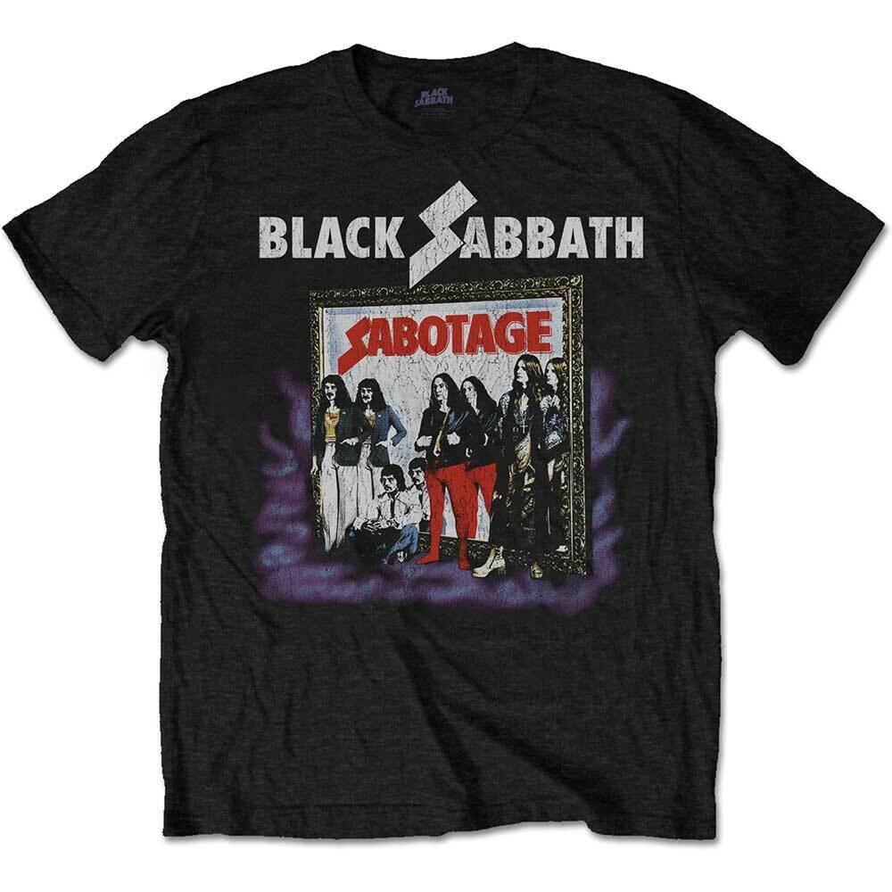 

Футболка унисекс Black Sabbath Sabotage Classic Rock Metal Band