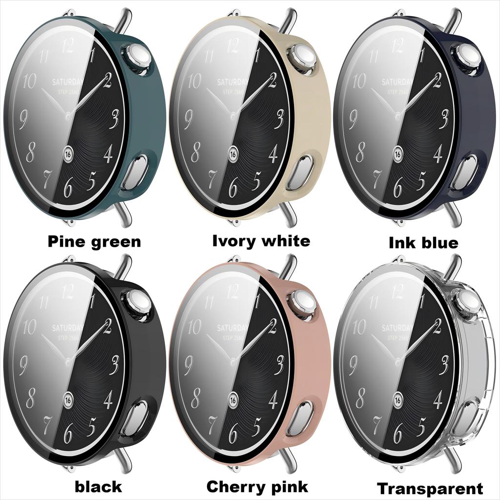 PC+Tempered glass shell for Xiaomi Watch S4 41mm smart watch case Full coverage hard shell For Mi watch s4 cover accessories