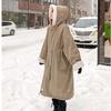 Women's Winter Hooded Warm Parkas Female Korea Loose Long Casual Overcoat