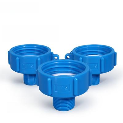 IBC Tank Adapter 60mm To 1/2'' 3/4'' 1'' 2'' Fine Thread Water Pipe Connector High Quality BSP Male Reducing Fittings 1Pcs