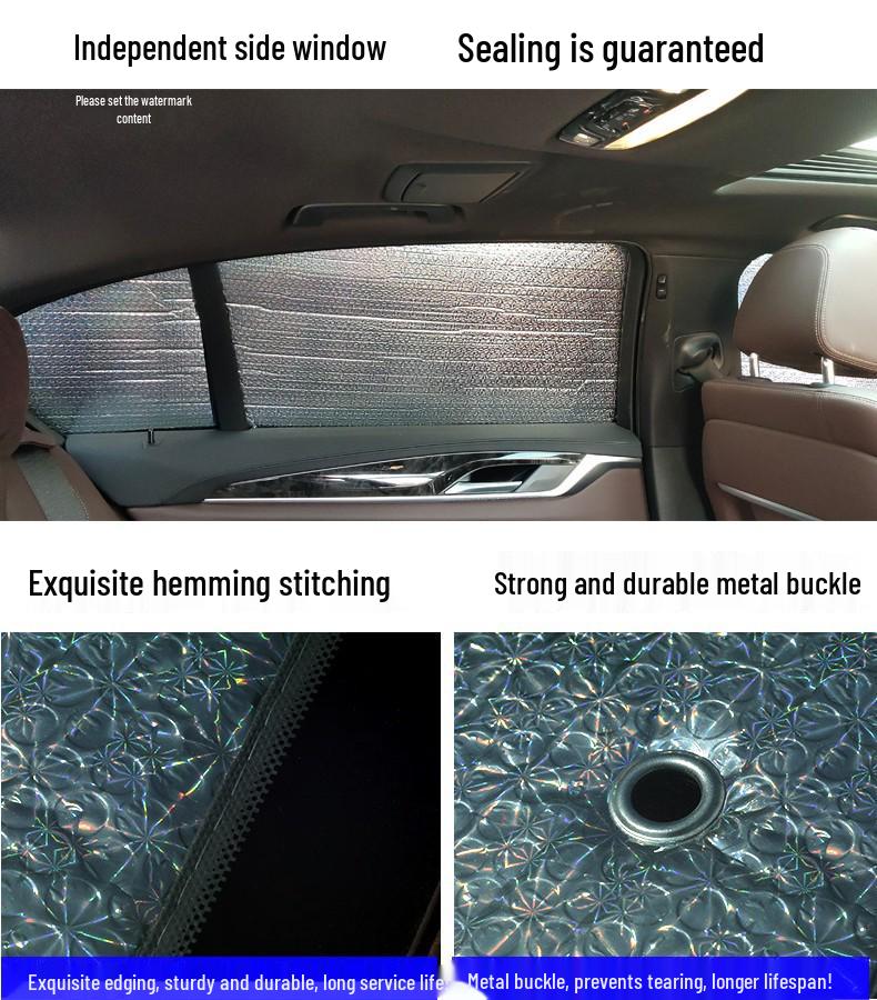 Applicable E3 Car Windshield Sunshade Umbrella - Heat Insulation Sun Visor for Front Windshield