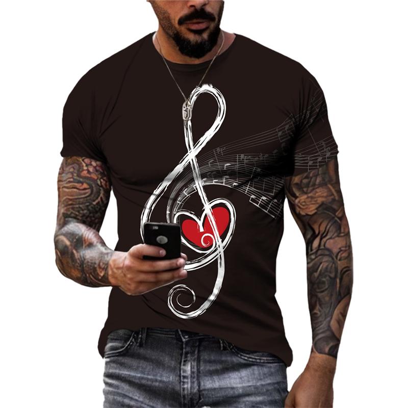 

Летняя мода, новые музыкальные элементы, графические футболки, мужские тенденции, хип-хоп, уличный стиль, крутая футболка, футболки в стиле Харадзюку с 3D принтом, топы 6XL