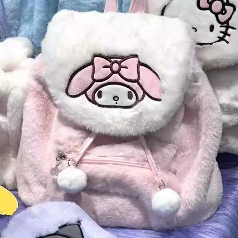 Sanrio Damen Plüschrucksack - Neue Herbst-/Winterkollektion