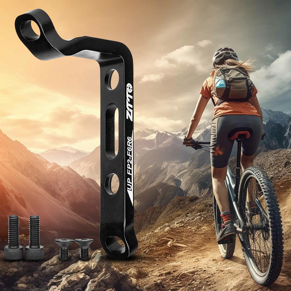 Disc Brake Bracket Converter Post Mount To Flat Mount Front & Rear Disc Brake Caliper Mount Adapter Bicycle Caliper Converter