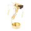 Candlestick Rotatings Spinnings Carousel Light Holders Home Dinner Wedding Bar Party Decorations