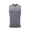 Men's Quick-Dry Sleeveless Three-Piece Fitness Set for Running and Basketball