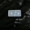 3D Nail Decoration Mold: Diamond, Flower, Rose, Seashell, Cane Shapes