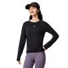 Li Ning Running Series Round Neck Logo Stitching T-Shirt Women Tops ATLV286-1