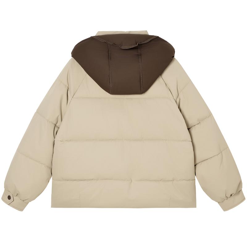 Fashion Woman Winter Coats Hooded Loose Thick Warm Short Parkas Casual Women's Jackets