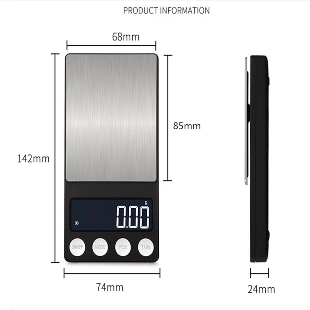 For Gold Jewelry Weight 0.01g /0.1g Digital Scales Balance Gram Scale LCD Display Electronic Scale