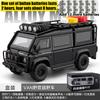 1:24 Land Rover Defender 110 Van Off-road Camping Modified Version Alloy Metal Diecast Model Car Simulation Vehicle Home Trendy
