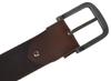 Wide Leather Belt PTN PS-04-90-3491 D.Brown