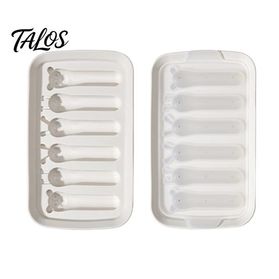 Nonstick Chocolate Making Supplies Baby Popsicle Mold, Bear/Rabbit Shape Easy Release Soft Reusable Cake Decorating Molds Silicone Flexible
