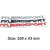 Car Front Hood Logo Emblem Badge Decal Sticker Nameplate For Pajero Montero Sport Suv Pajerosport