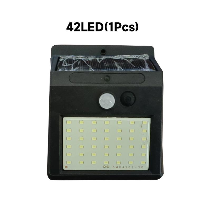 

42 144 230 LED Solar Light PIR Motion Sensor Wall Light Outdoor Solar Waterproof Sunlight Street Lamp Garden Decoration
