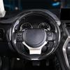 3pcs Carbon Fiber Car Steering Wheel Booster Cover Non-Slip Accessory For Toyota BMW