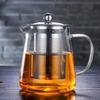 Heat-Resistant Borosilicate Glass Teapot Set with Tea and Water Separation