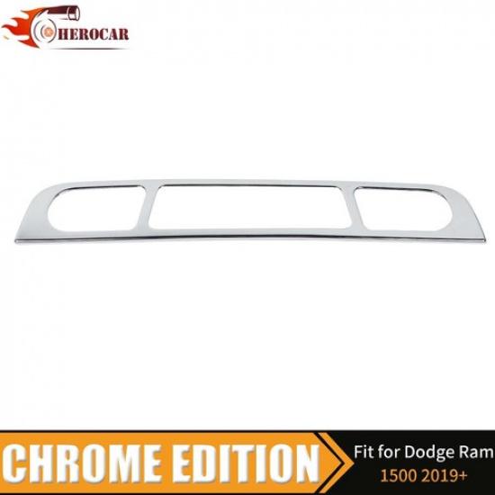Chrome 3rd Third Brake Light Tail Light Lamp Trim Cover For Dodge RAM 1500 19+