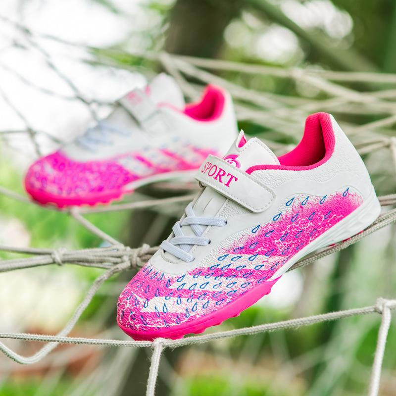 2025 pantofi de fotbal noi pentru copii băieți și studenți fete unghii rupte Velcro joc casual pantofi sport