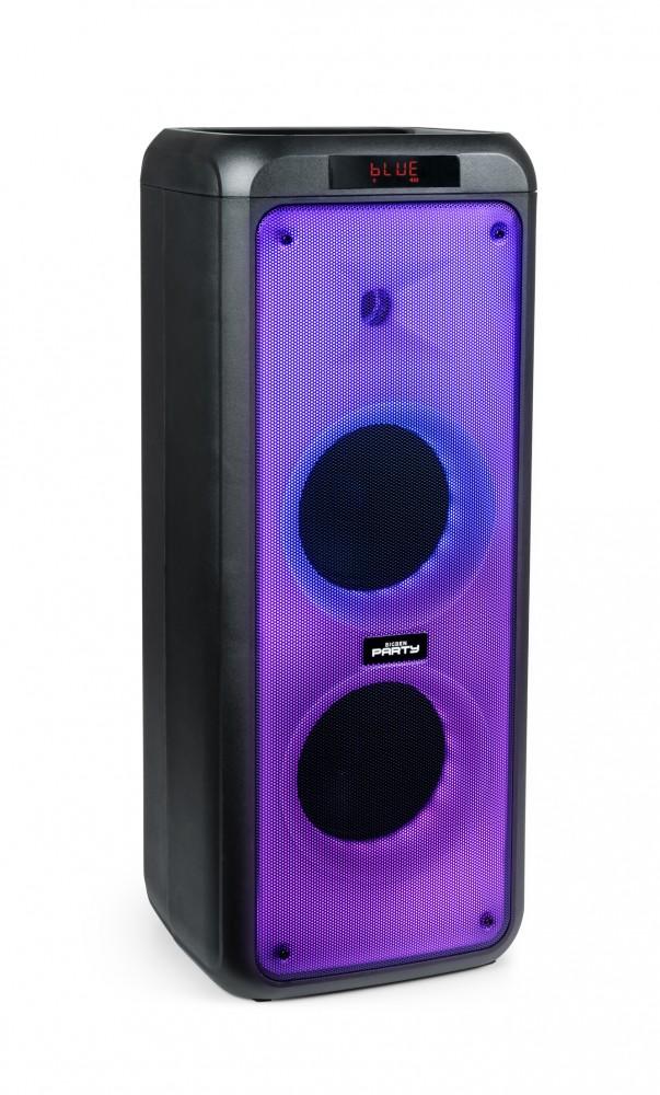 Bigben X-Large - PARTYBTHPXL Bezprzewodowy głośnik Bluetooth z efektami świetlnymi + mikrofony, BigBen