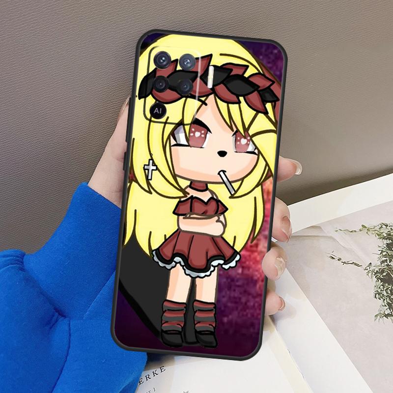 

Чехол для игры Gacha Life для Oppo A5 Pro A15 A17 A57 A77 A18 A38 A58 A78 A98 A94 A74 A54 A16 A76 A96 A40 A60 A80 OPPO A16