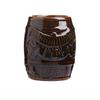 Hawaii Ceramic Tiki Mug Creative Cocktail Cup Easter Island Tiki Mugs Halloween Gift Barrel Shaped Wine Mug for Bar Accessories
