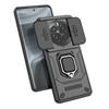 For Realme 12 Pro Plus Case Slide Lens Camera Protect Phone Cases For Realme 12 12Pro+ 5G Magnetic Ring Holder Armor Back Cover