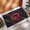 Brisbane Broncos Crystal Velvet Carpet Soft Anti?Slip Floor Mat Comfortable Home Living Room Bedroom Decor Rug