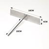 Non-Stick Pancake Griddle Set: Stainless Steel Scraper and Spatula Tools