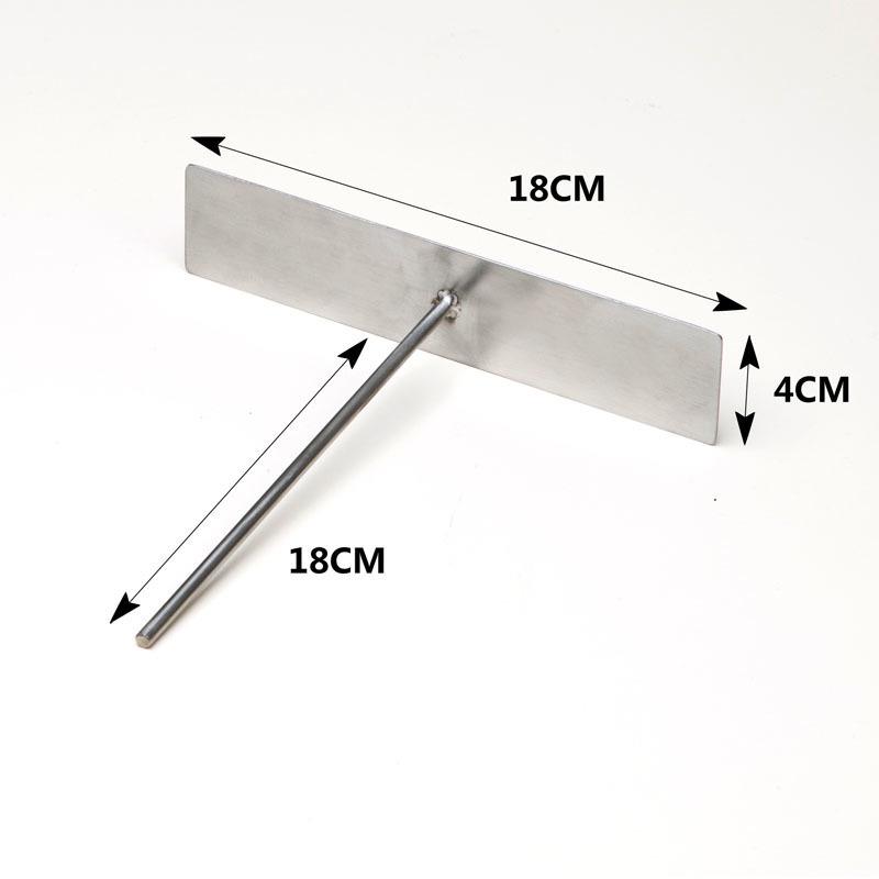 Non-Stick Pancake Griddle Set: Stainless Steel Scraper and Spatula Tools