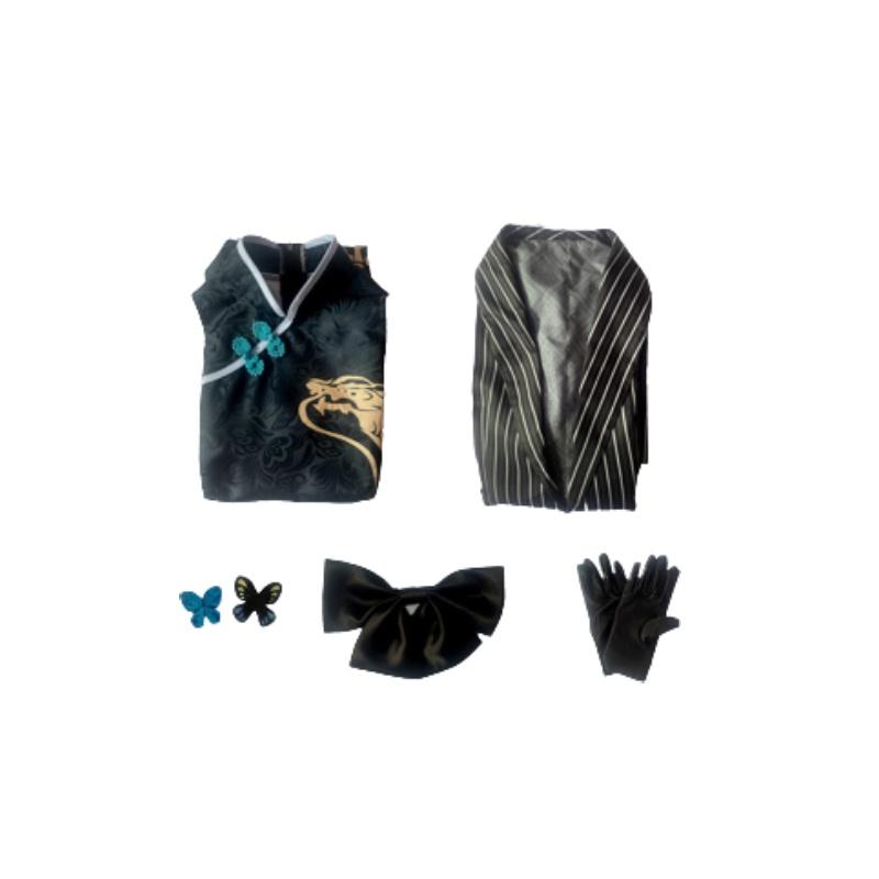 

Archives Kisaki Blue Cosplay Costume Cheongsam Suit Windbreaker Hair Accessories S