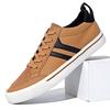 Summer men's canvas shoes low-top lace-up versatile color matching casual shoes men's soft sole simple Baoda