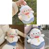 Adorable Snowman Backpack Plush Toy Decorative Gift For Friends And Collectors