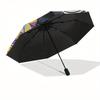 1pc Spider Web Wednesday Themed High-quality Umbrella,Automatic Opening and Closing Umbrella,Multi-functional Umbrella G0811029