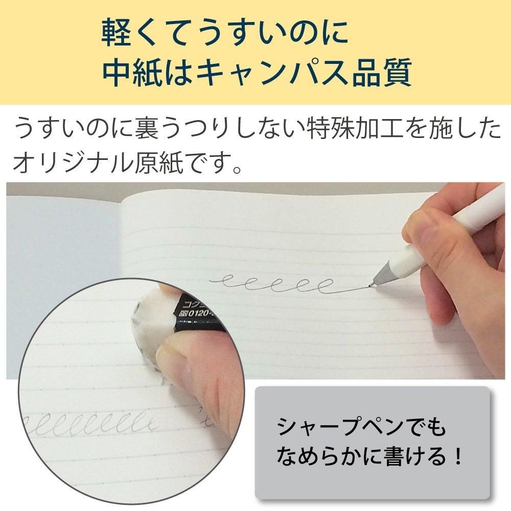 KOKUYO Notizblock Campus Notizblock Smart Campus 5er Farbpaket Semi-B5 gepunktet B liniert No-GS3CBTX5