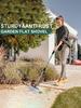 Multipurpose Garden Cleaning Shovel, Flat Shovel Ice Shovel Weeding Planting Farm Weeding Tools Metal Weed Cleaning Shovel 120cm