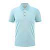 2026 Summer New Men's Fashion Casual Breathable Comfortable Polo Shirt Solid Color High Quality Short Sleeve T-shirt