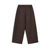 Fila Original Fleece Version Warm Fashion Simple Versatile Comfortable Casual Retro Classic Loose Knit Sports Pants Men Pants Dark-Brown F11M619603FBN