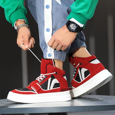 Rouge Hiver Homme Baskets Montantes Mode Sports Chaussures de Skateboard Homme Chaussures à Plateforme Confortables de Créateur Homme zapatillas hombre